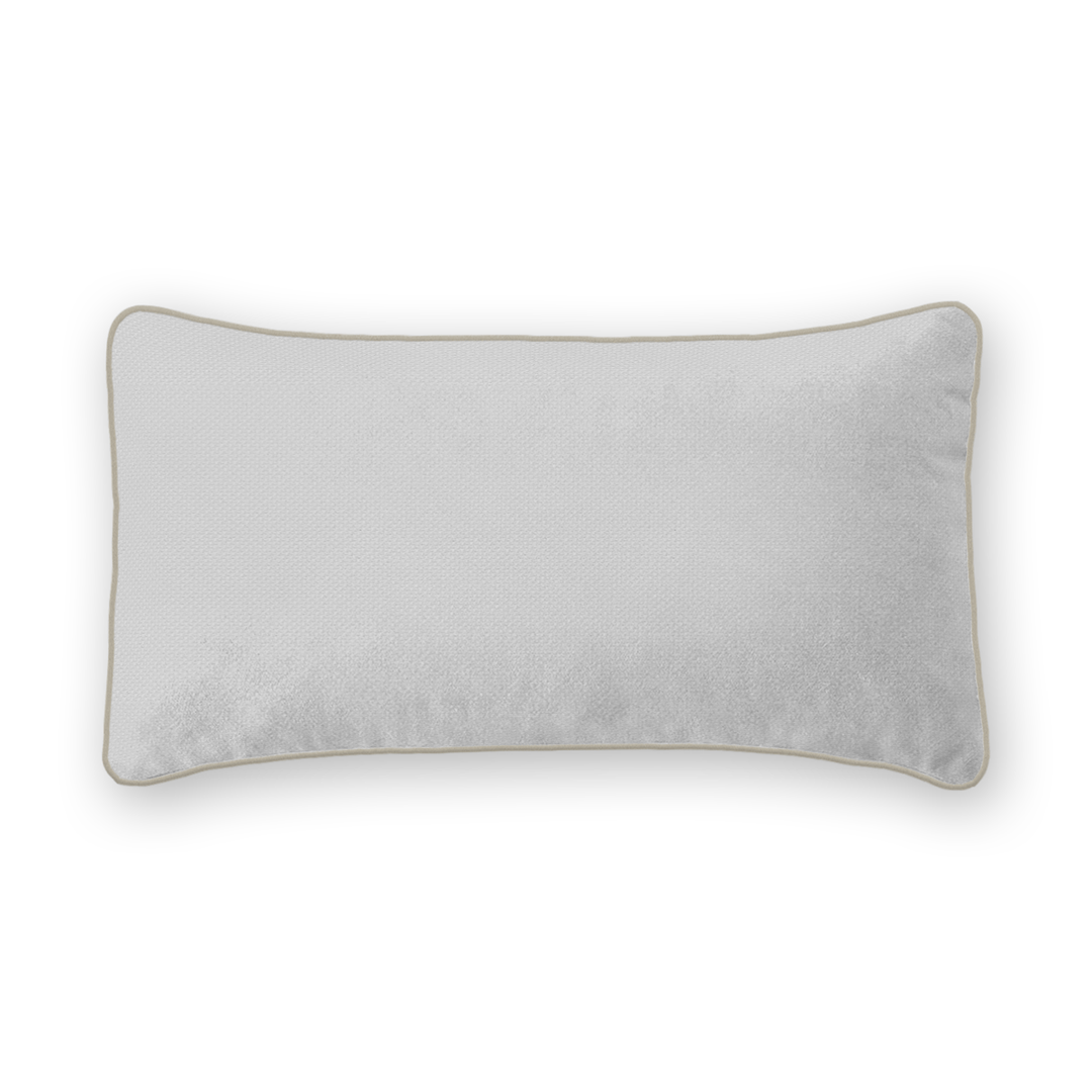 Solid Vinyl Lumbar Pillow
