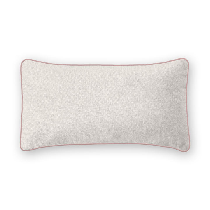 Solid Woven Lumbar Pillow