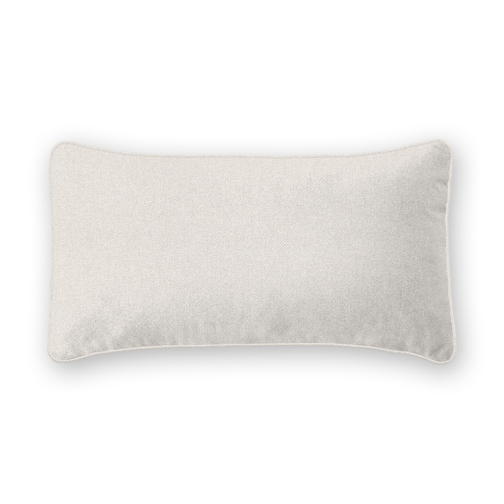 Solid Woven Lumbar Pillow