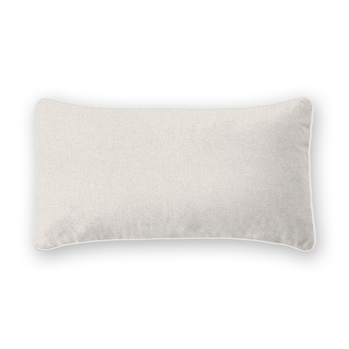 Solid Woven Lumbar Pillow