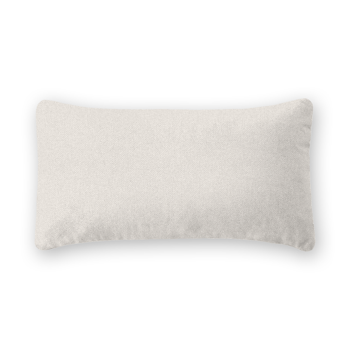 Solid Woven Lumbar Pillow
