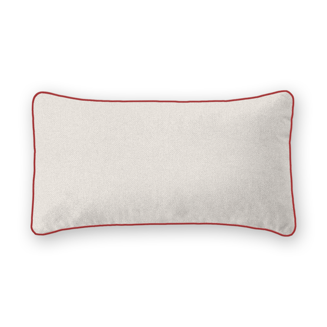 Solid Woven Lumbar Pillow