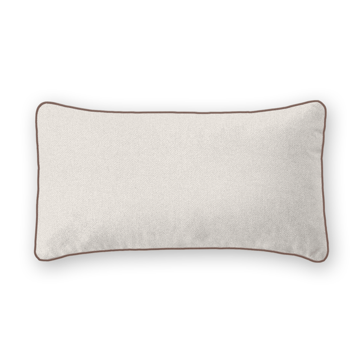 Solid Woven Lumbar Pillow