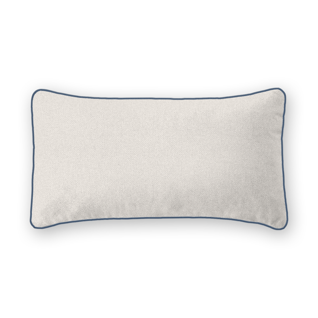 Solid Woven Lumbar Pillow