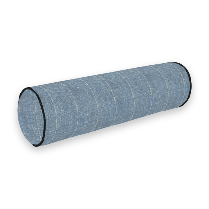 Stripe Linen Bolster Pillow