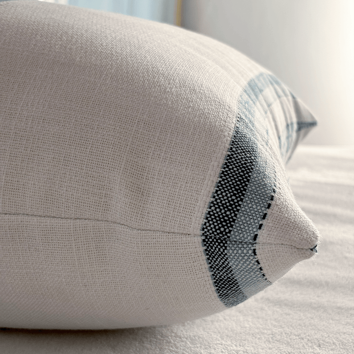 Stripe Printed Fabric Throw Pillow