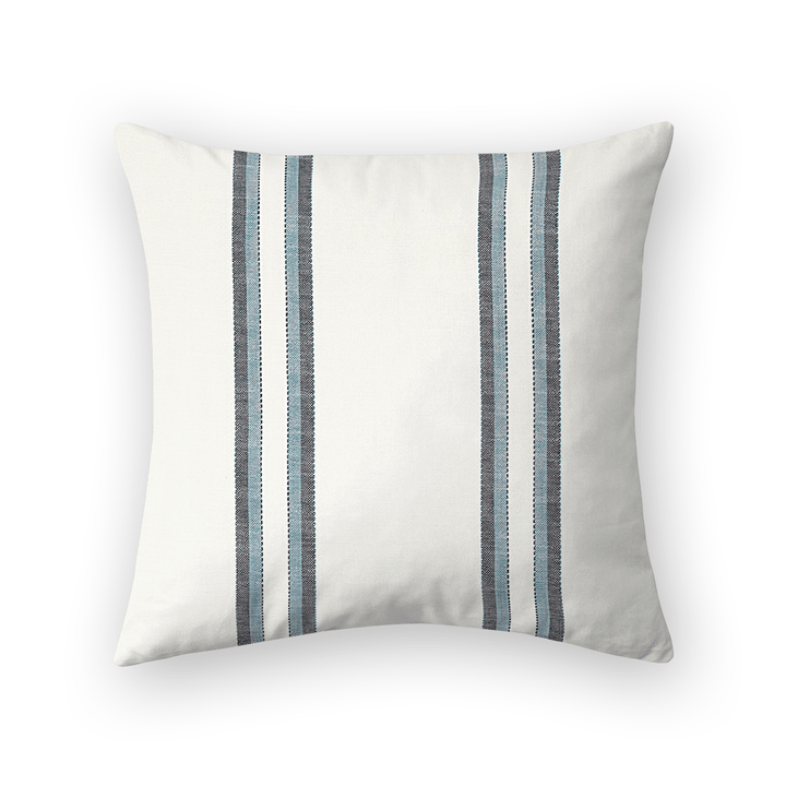 Stripe Printed Fabric Throw Pillow