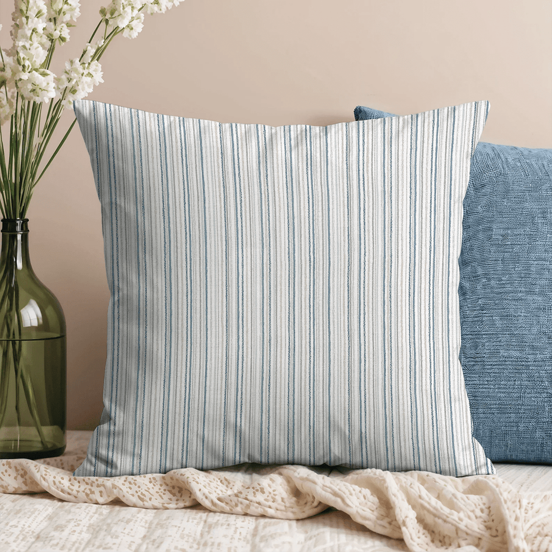 Stripe Woven Throw Pillow