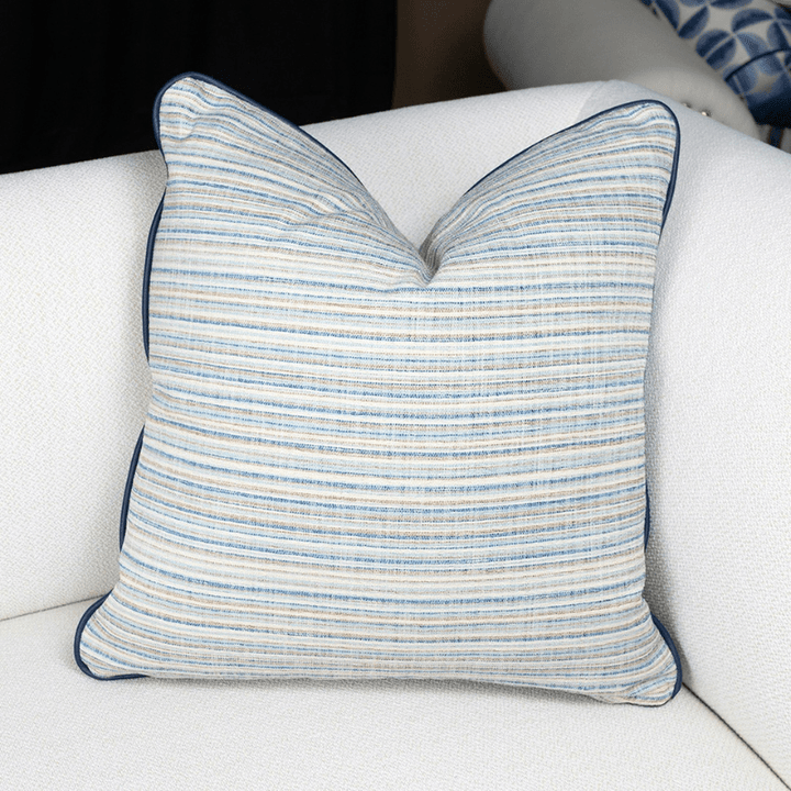 Stripe Woven Throw Pillow