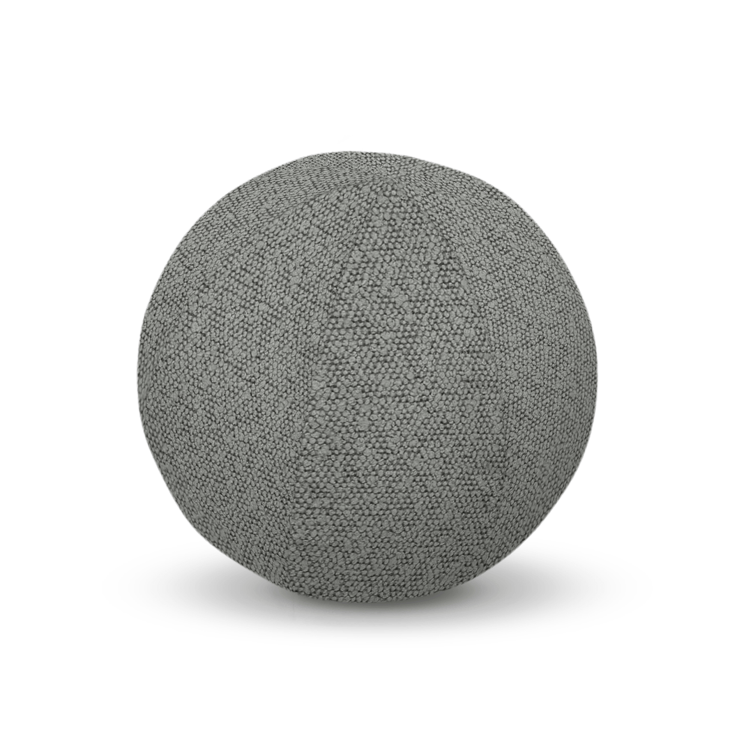 Textured Boucle Geometric Pillow