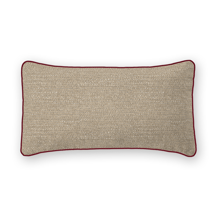 Textured Chenille Lumbar Pillow