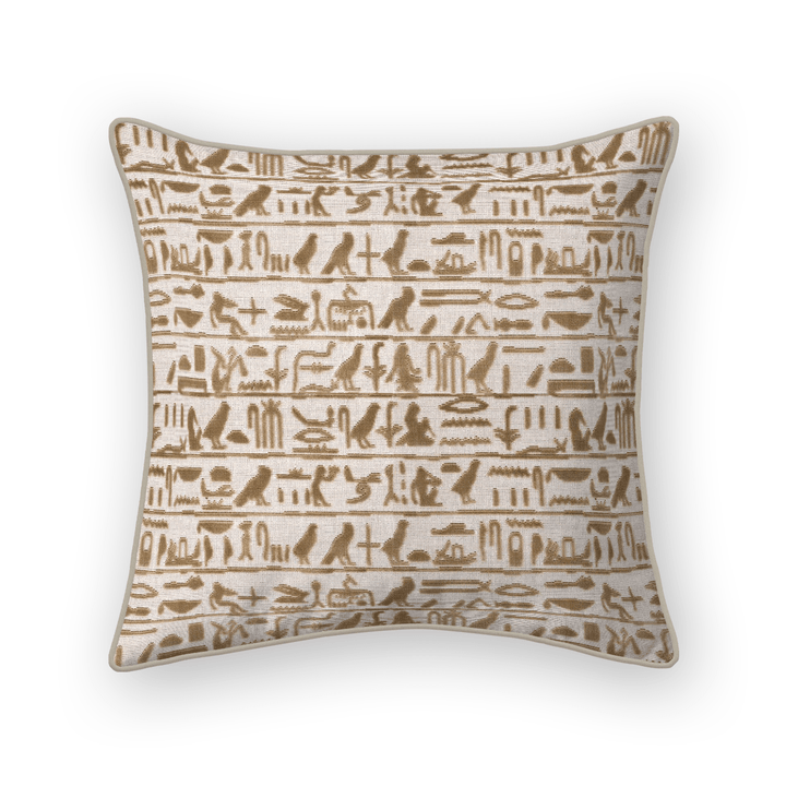 Textured Cut Velvet Throw Pillow