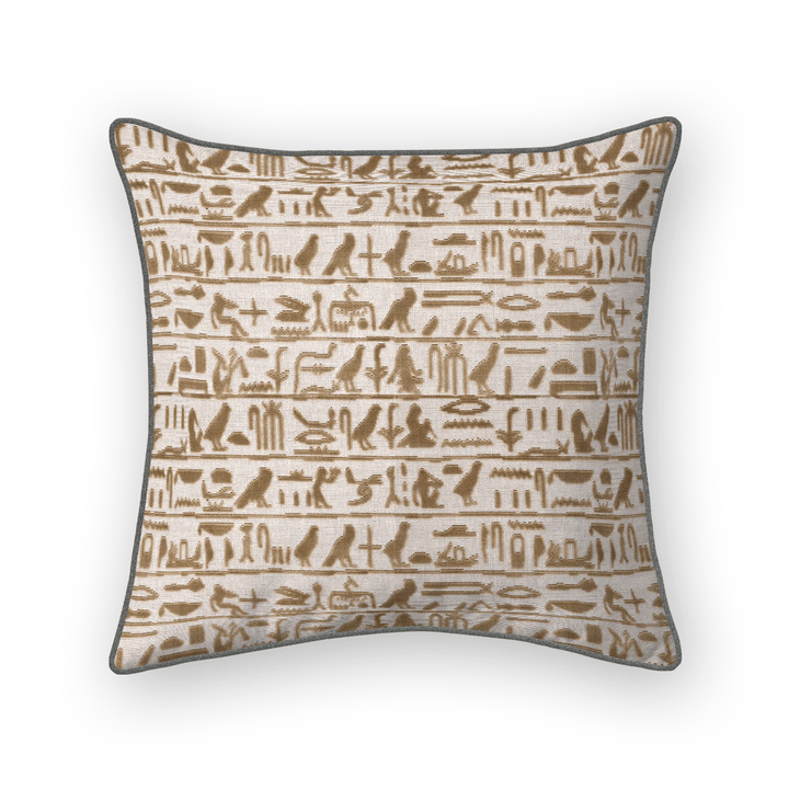 Textured Cut Velvet Throw Pillow