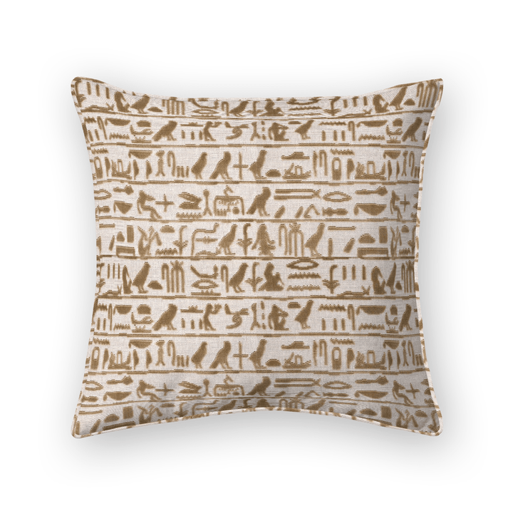 Textured Cut Velvet Throw Pillow