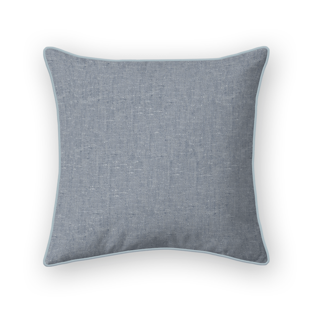 Textured Linen Throw Pillow