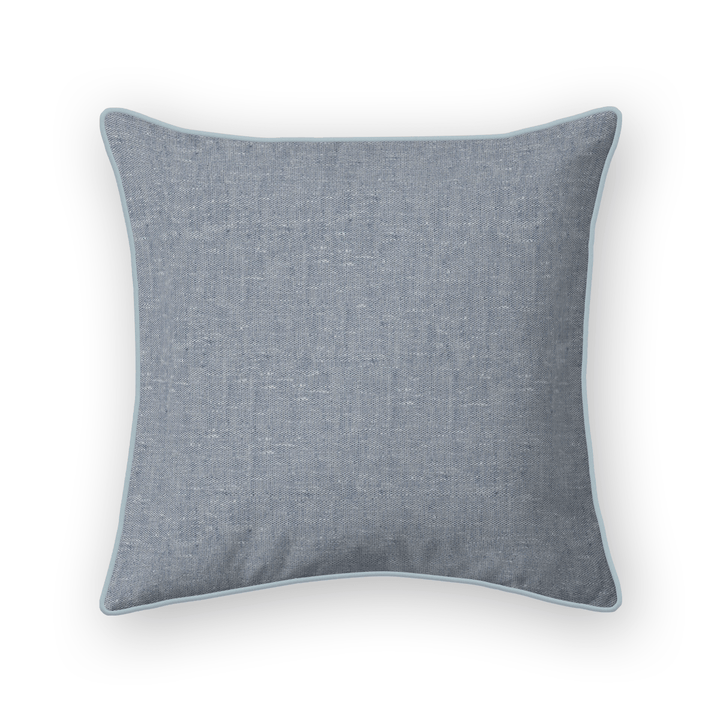 Textured Linen Throw Pillow