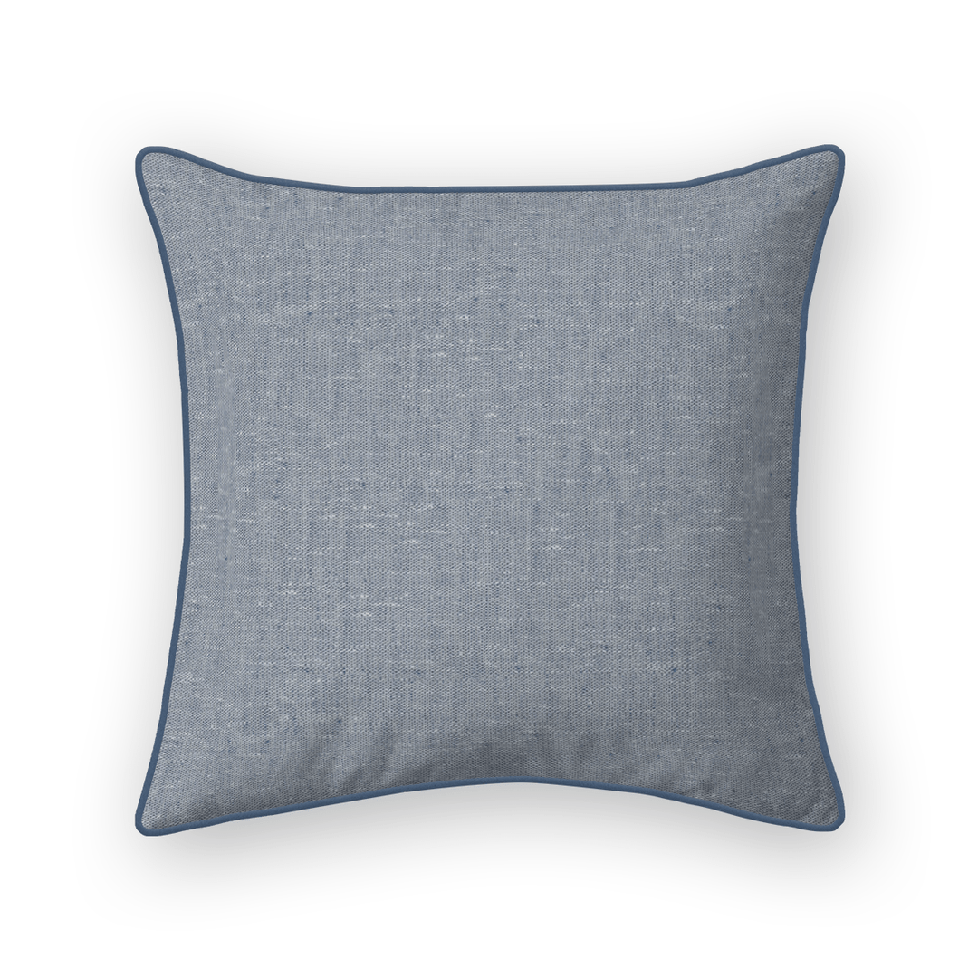 Textured Linen Throw Pillow