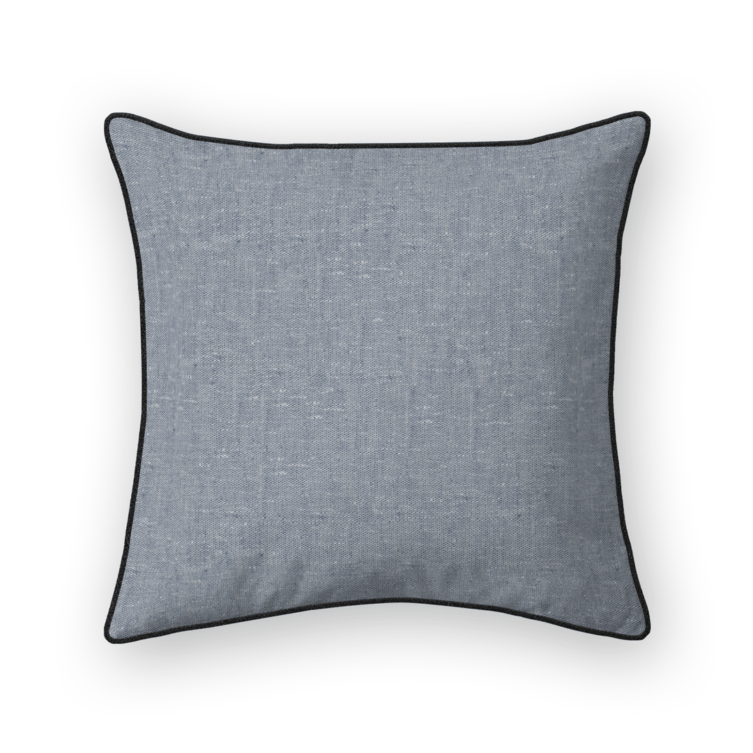 Textured Linen Throw Pillow