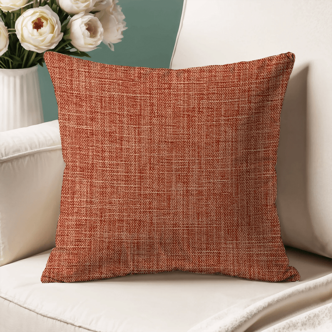 Textured Woven Throw Pillow