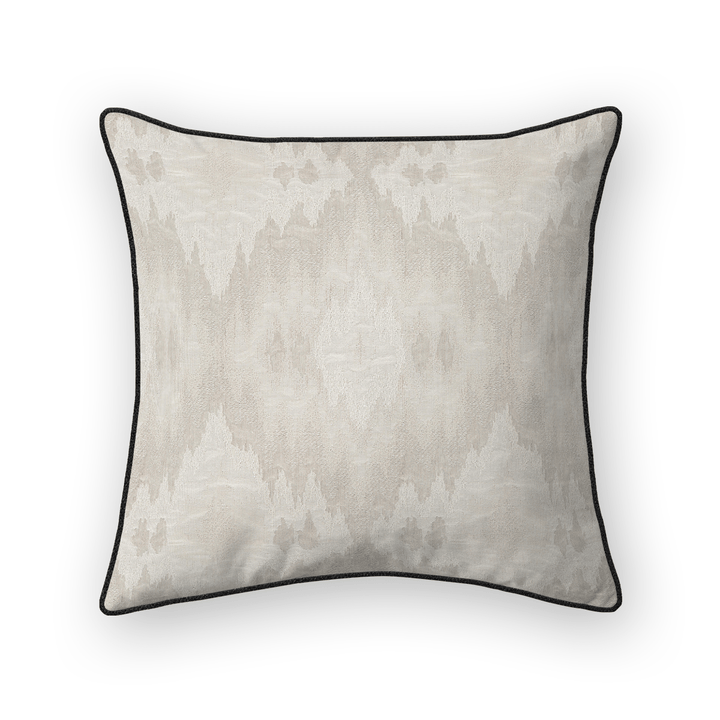 Throw Pillow - Agnes Wicker - Embroidered Pattern
