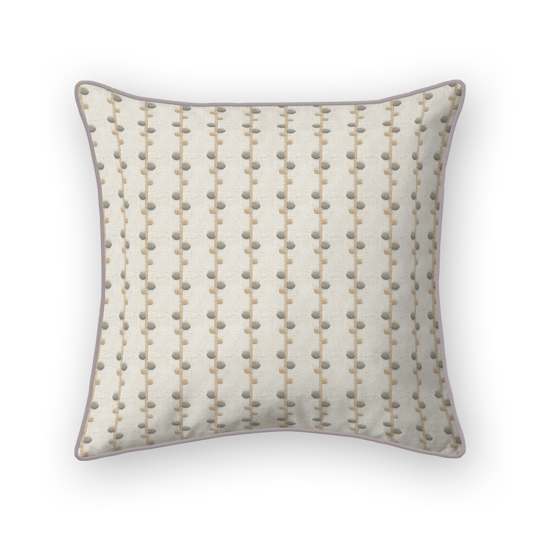 Woven Pattern Linen Throw Pillow